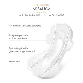 Прокладки BABOO одноразові післяпологові 8 шт великі