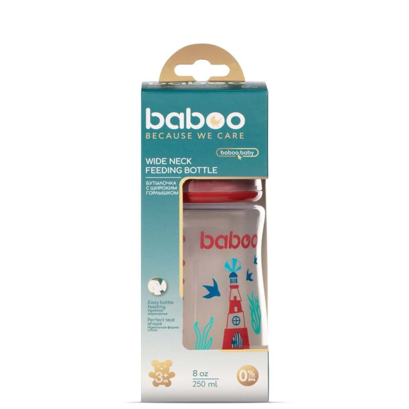 Пляшка BABOO Морской маяк 250 мл