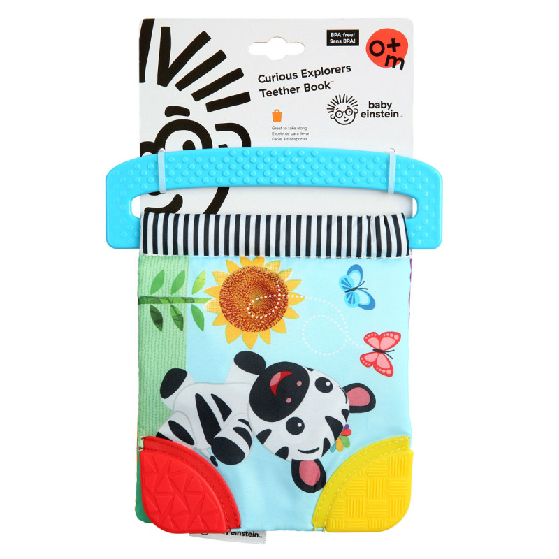 Книжка-гризунець Baby Einstein Teather Book