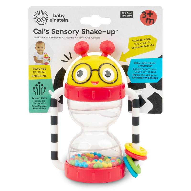 Брязкальце Baby Einstein Cals Sensory Shake-up