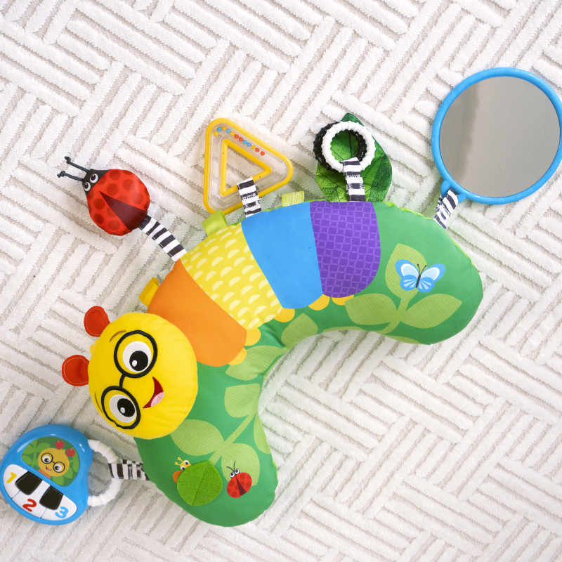 Мяка розвиваюча подушка Baby Einstein Cal-a-Pillow