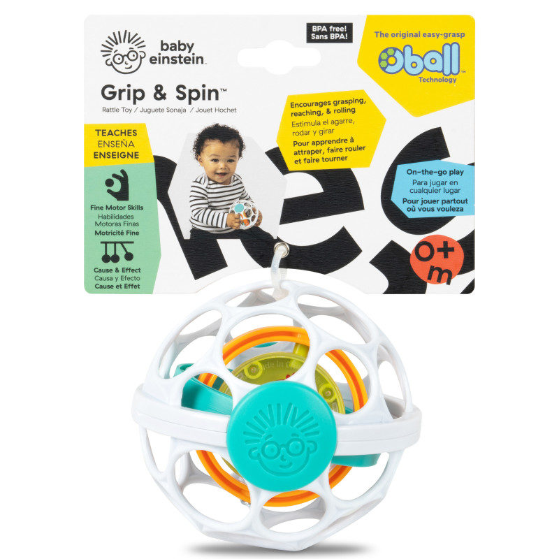 Брязкальце Baby Einstein Grip & Spin Oball