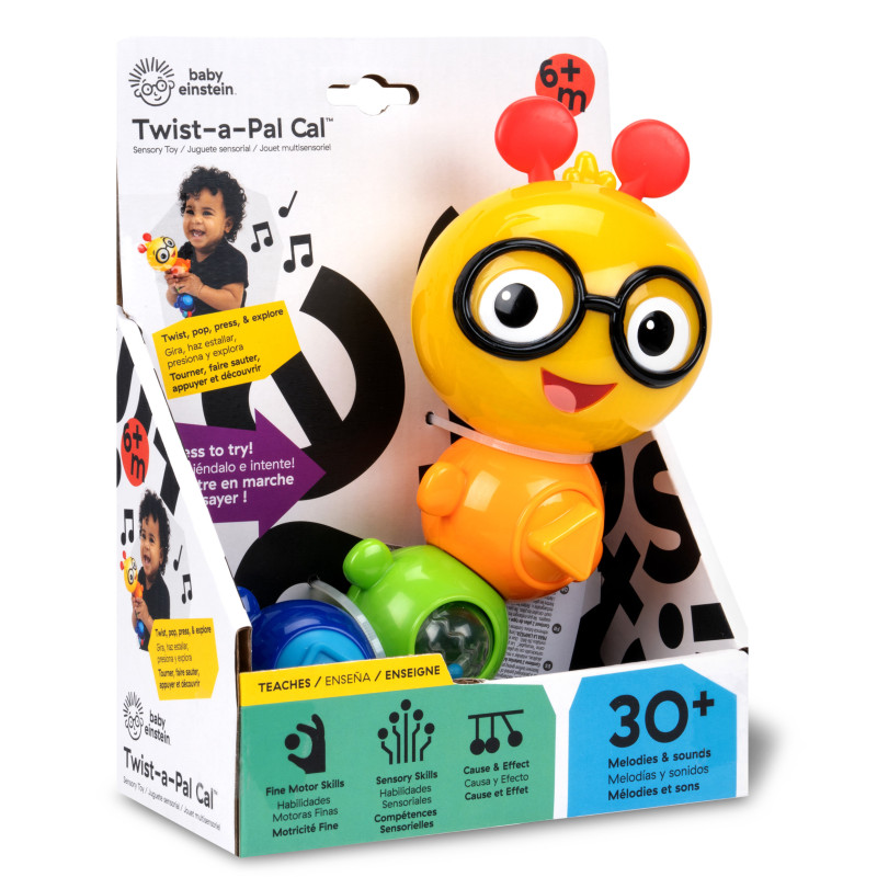 Музична розвиваюча іграшка Baby Einstein Twist-a-Pal Cal
