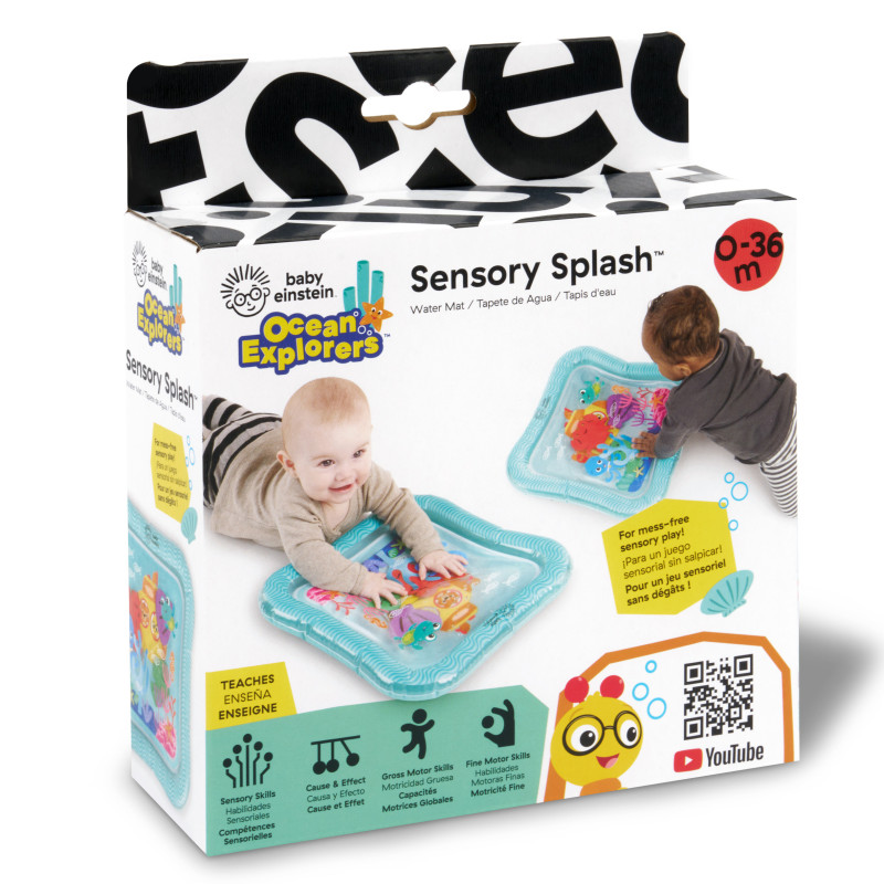 Водний розвиваючий килимок Baby Einstein Sensory Splash