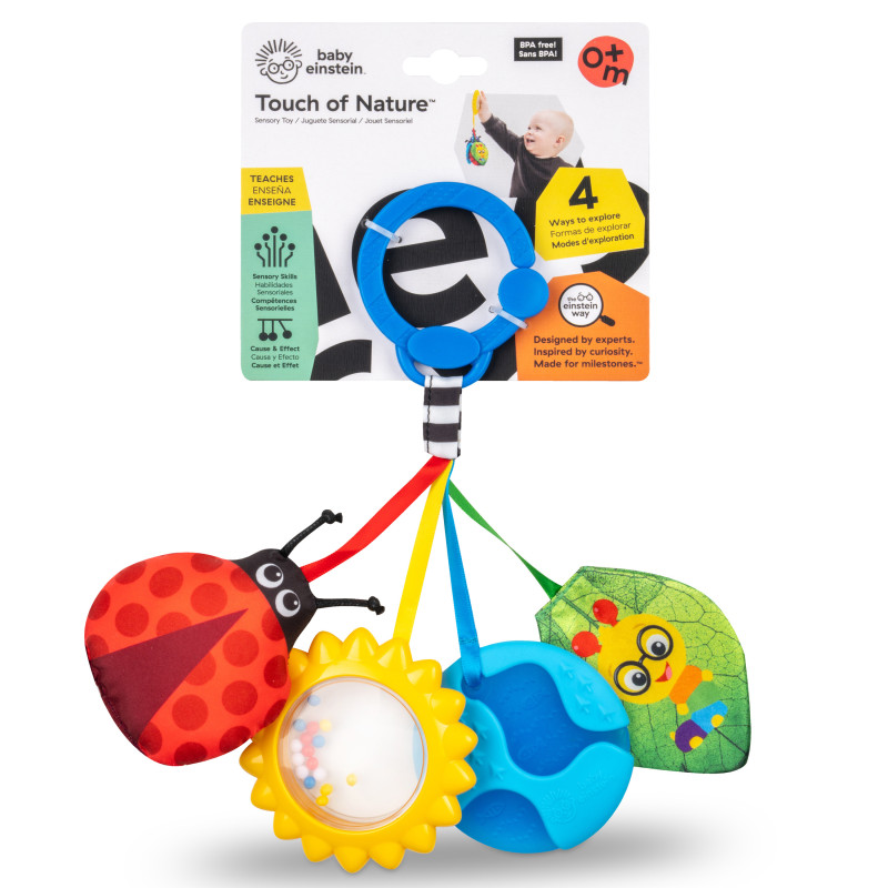 Іграшка-підвіска на коляску Baby Einstein Touch of Nature