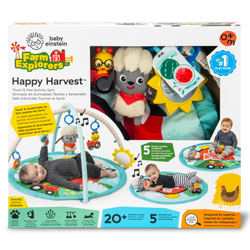 Розвиваючий килимок Baby Einstein Happy Harvest