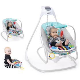 Крісло-гойдалка 4 в 1 Baby Einstein Kick to It