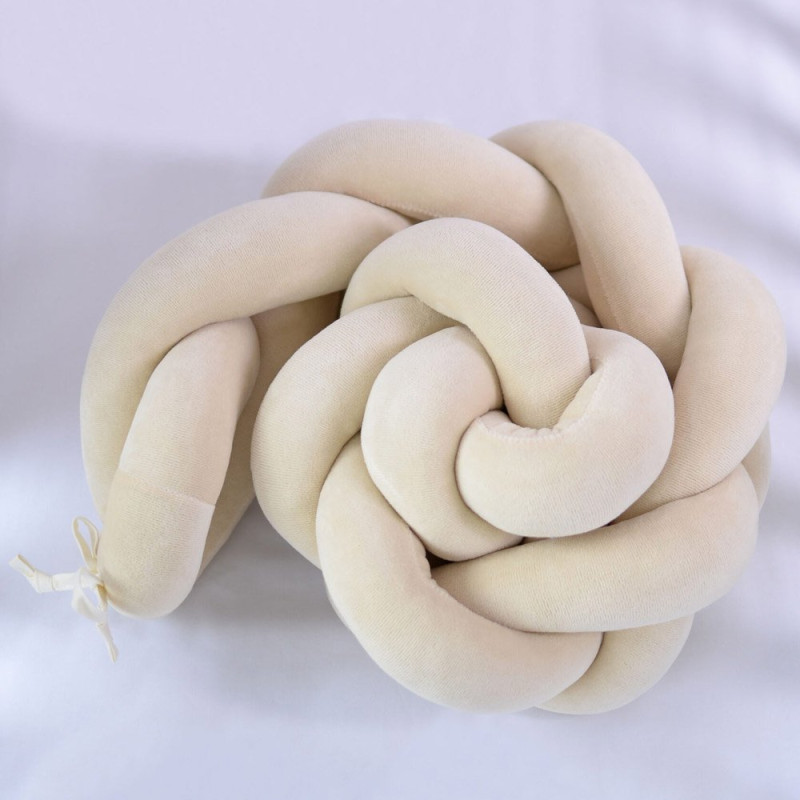 Бортик Baby Veres коса 120х15 см Beige