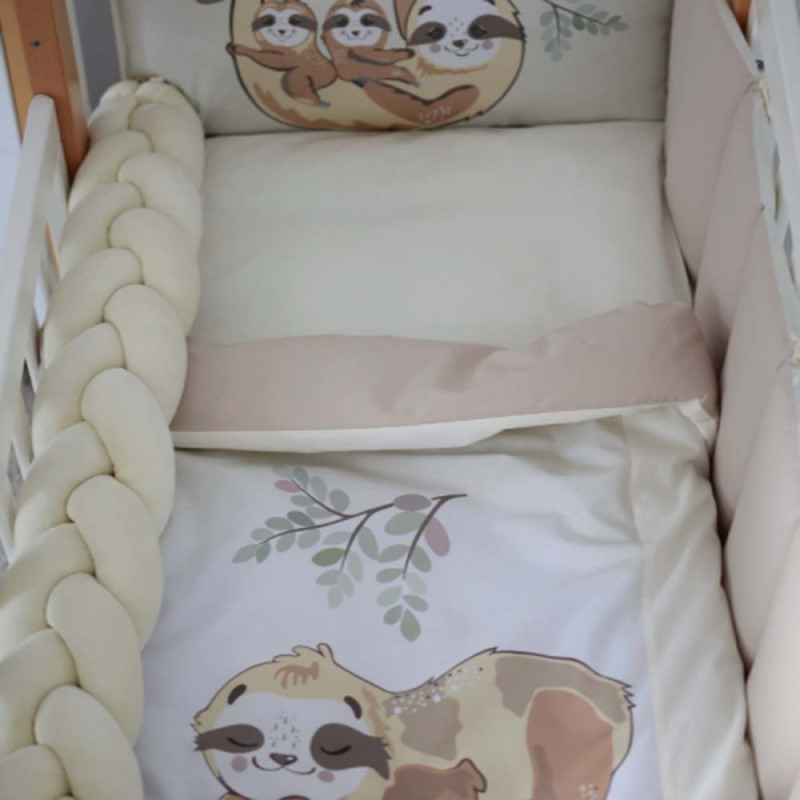 Постільна білизна Baby Veres комплект Lazy sloth New, 6 одиниць
