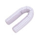 Подушка Baby Veres для годування Comfort Long 170х52 см zigzag gray