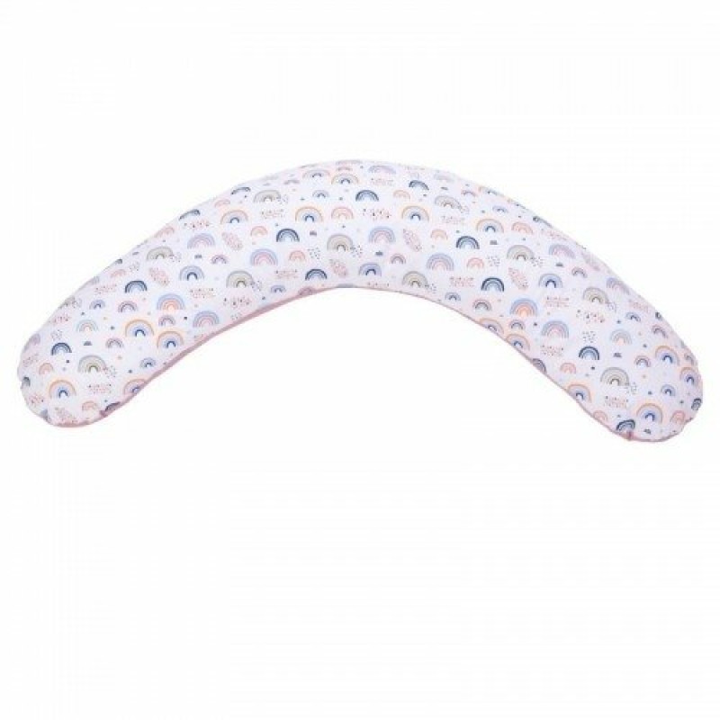 Подушка Baby Veres для годування Veres Comfort Dream Velour 170х75 см Rainbow