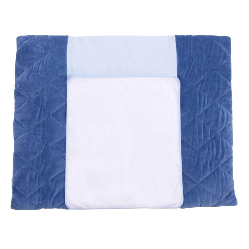 Сповивальний матрац Baby Veres Velour, 72х80 см Deep blue