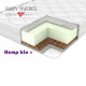 Матрац Baby Veres Hemp bio+ 120х60х12 см