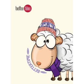Килимок Babyhood Better time Весела Овечка день XPE 200*150*1 5