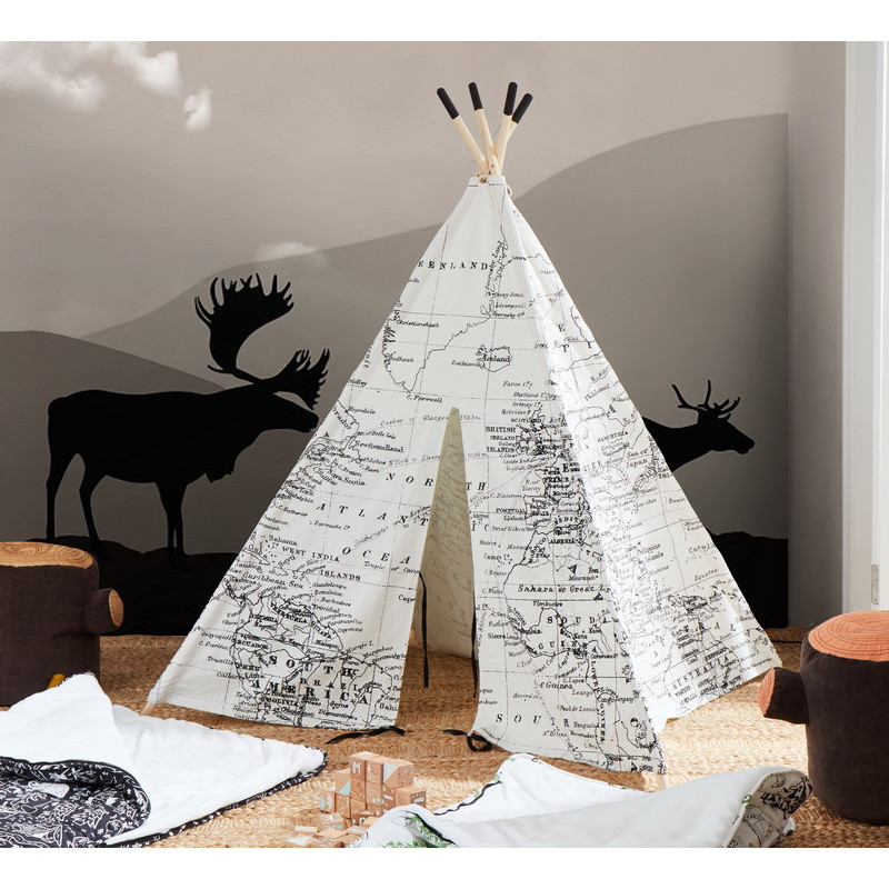 Вігвам Babyhood Мапа світу