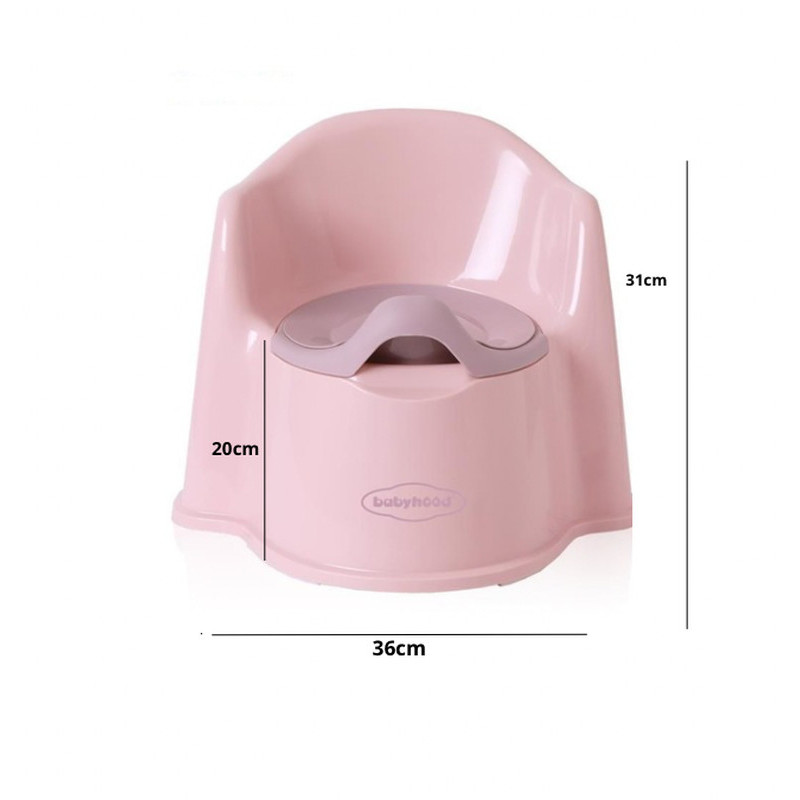 Горщик Babyhood ЙоЙо рожевий