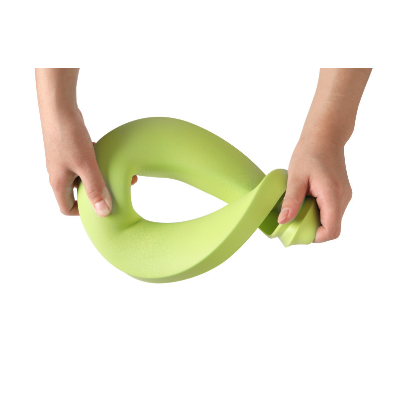 Горщик Babyhood Лисиця з поліуретановим кільцем зелений