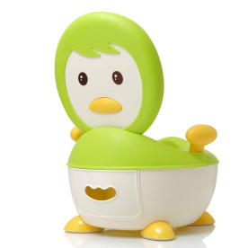 Горщик Babyhood Пінгвін зелений
