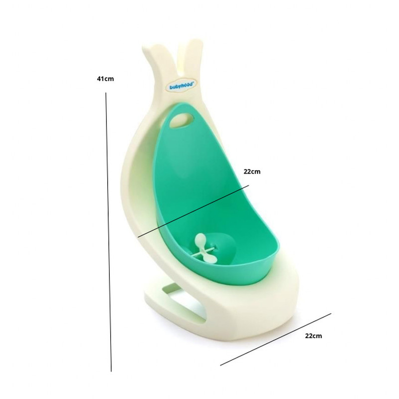 Пісуар Babyhood для хлопчиків Дельфін зелений