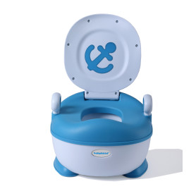 Горщик Babyhood Лу Лу блакитний