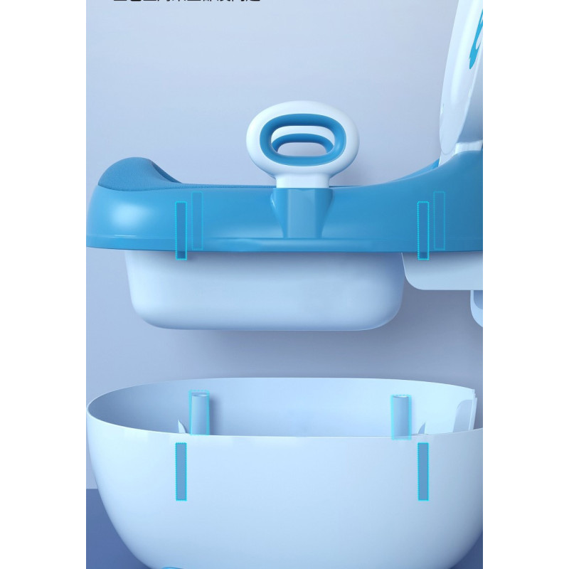 Горщик Babyhood Лу Лу блакитний