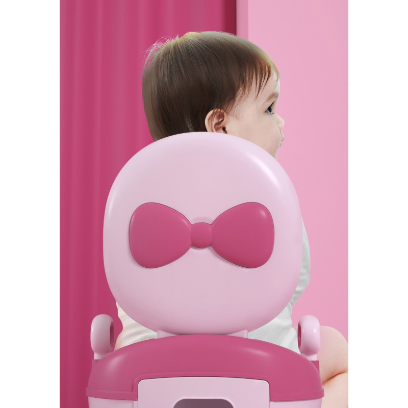 Горщик Babyhood Лу Лу рожевий