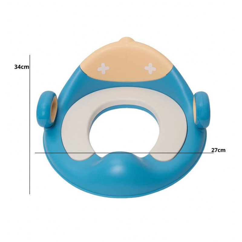 Накладка на унітаз Babyhood Робот блакитна