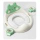 Накладка на унітаз Babyhood Зайчик зелена
