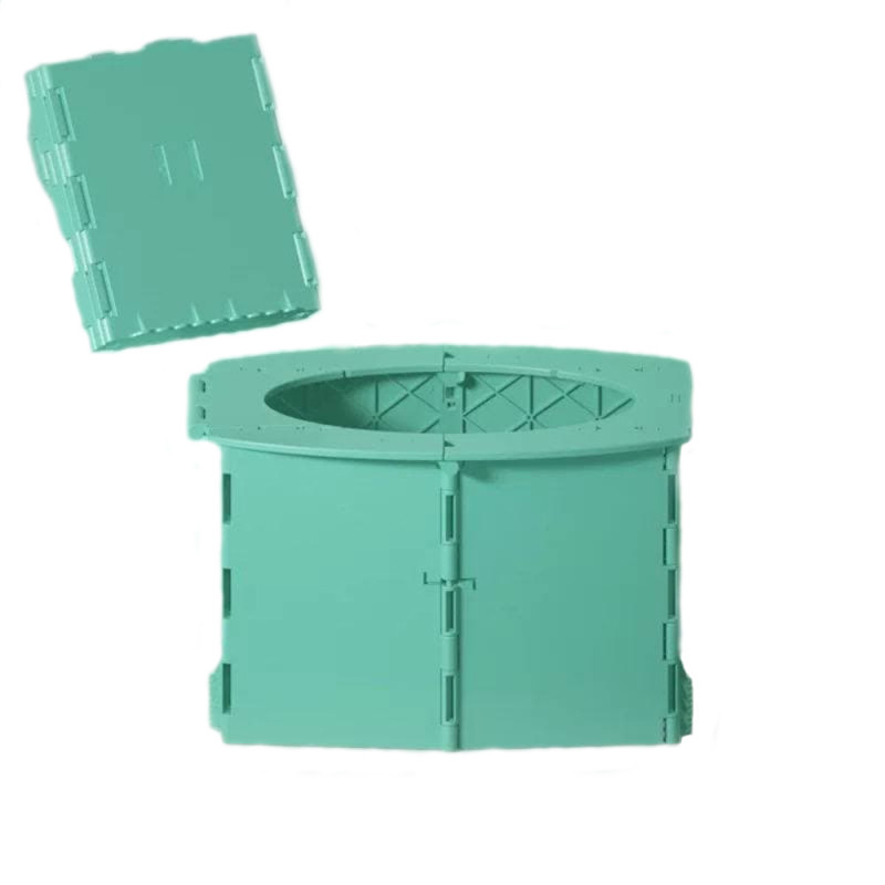 Складаний дорожний горщик Babyhood зелено жовтий BH-135GY