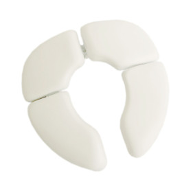 Складна дорожня накладка на унітаз Babyhood біла MOMMY'S HELPER