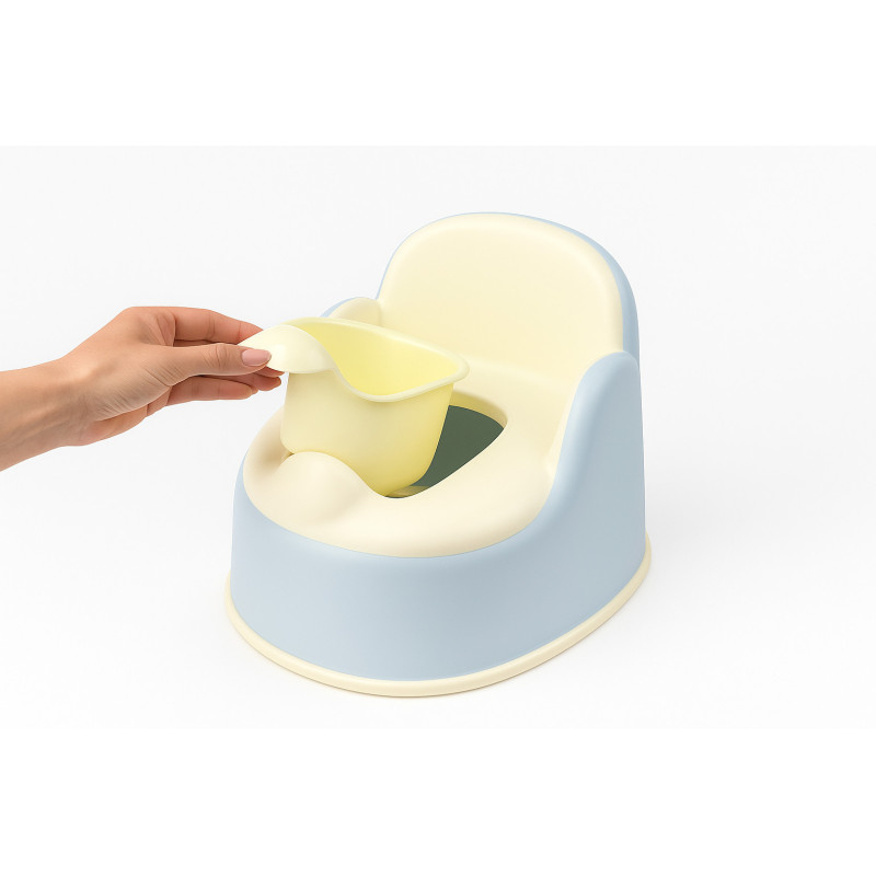 Горщик Babyhood Буба блакитний