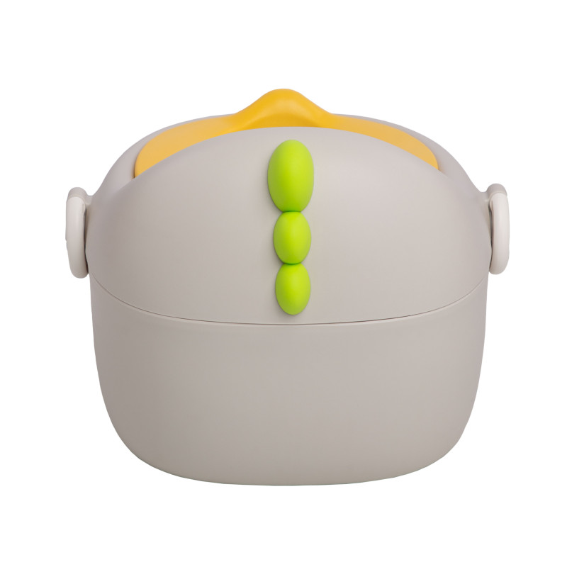 Горщик Babyhood Діно 3в1 сірий