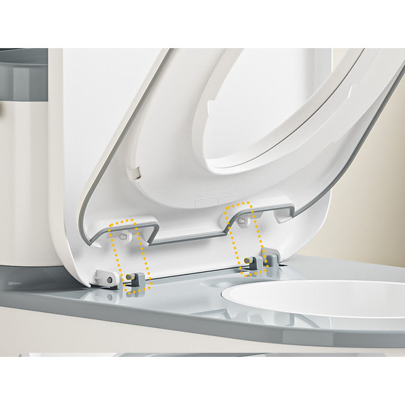 Горщик унітаз Babyhood сірий PVC