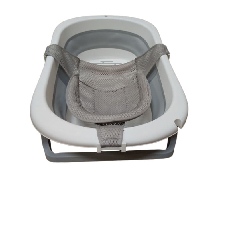 Гірка натяжна Babyhood у ванночку сіра