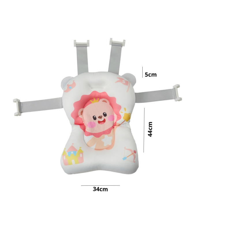 Гірка натяжна Babyhood для купання Рожевий Лев BH-212PL