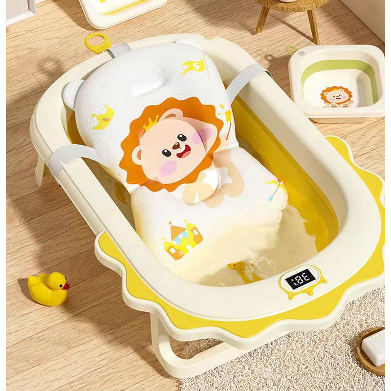 Гірка натяжна Babyhood для купання Жовтий Лев