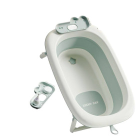 Ванночка складна Babyhood зелена