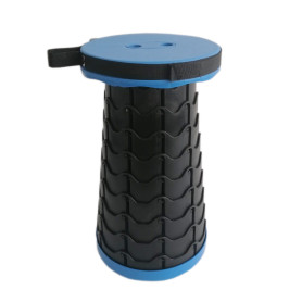 Складний дорожній стільчик Babyhood синьо чорний