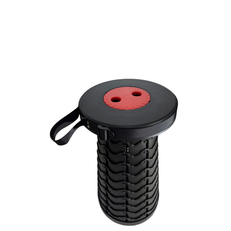 Складний дорожній стільчик Babyhood чорний