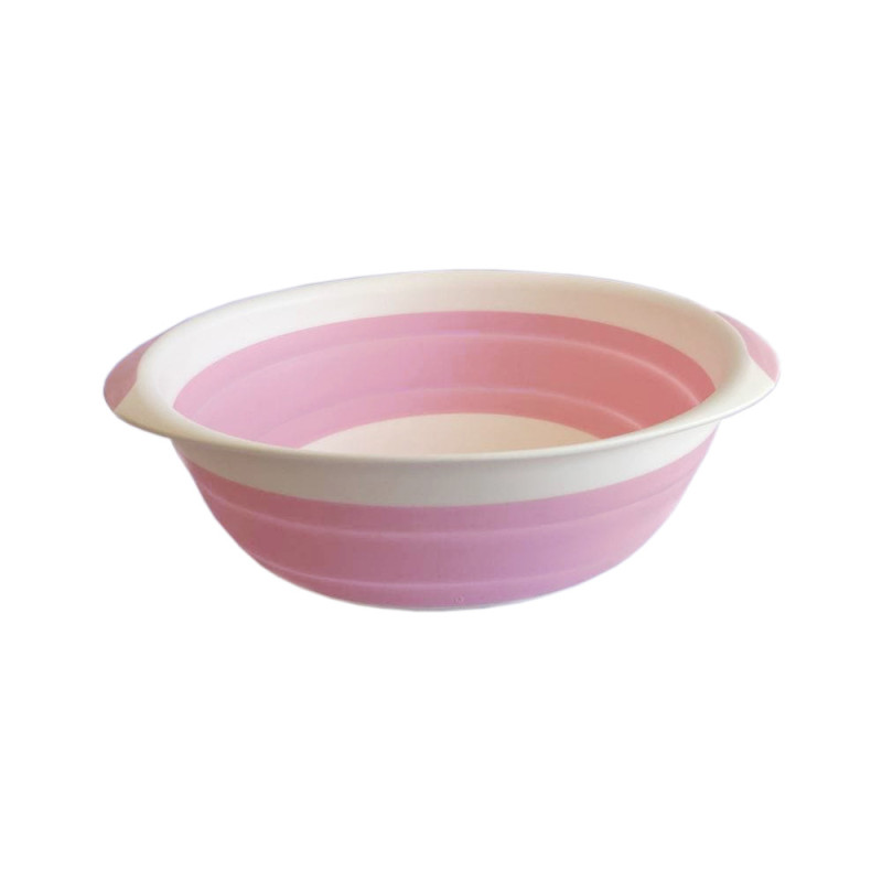 Тазик Babyhood універсальний складаний рожевий BH-708P