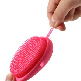 Силіконова губка Babyhood Кит рожева