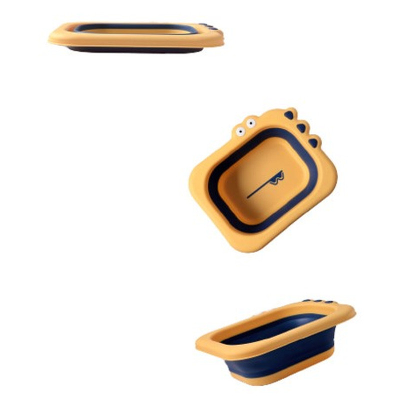 Тазик Babyhood Крокодил блакитний