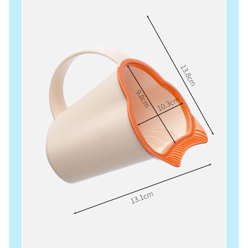 Ківш для купання Babyhood Лисичка рожевий