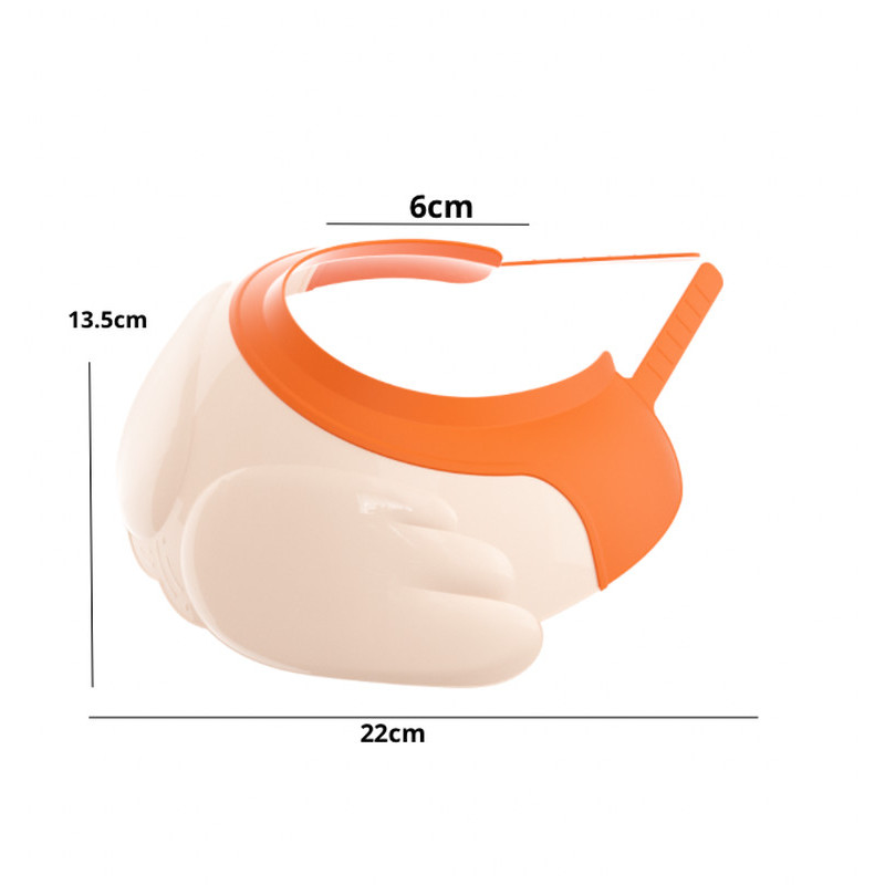 Козирок для купання Babyhood Качка рожевий