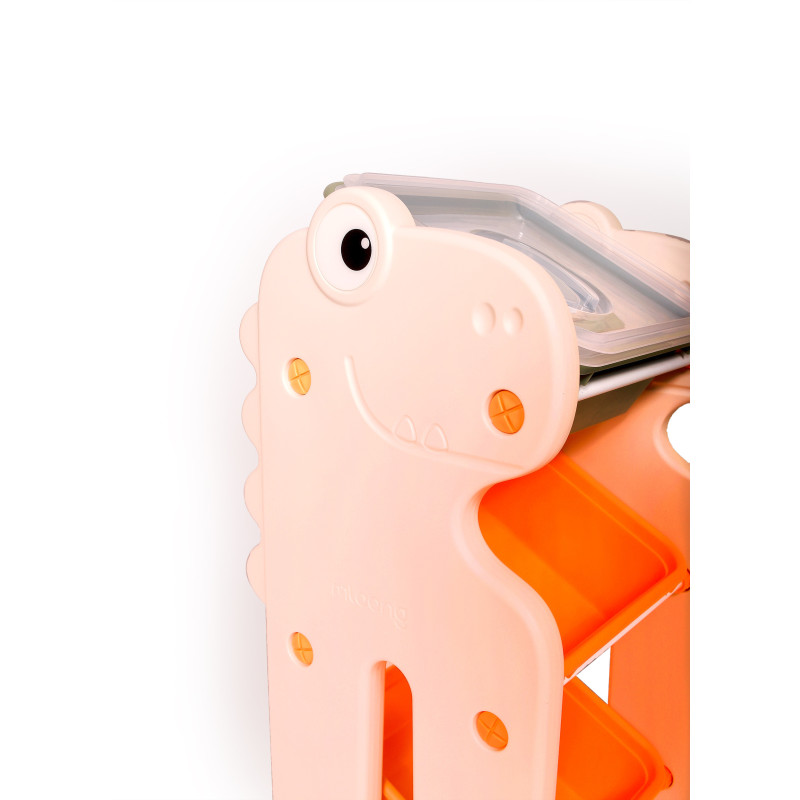 Органайзер для дитячих іграшок Babyhood Дінозавр 2 секції