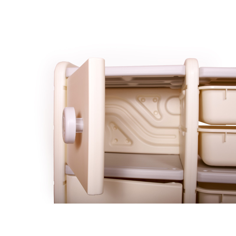 Стелаж для дитячих іграшок Babyhood Машинка на 3 секції BP-104В