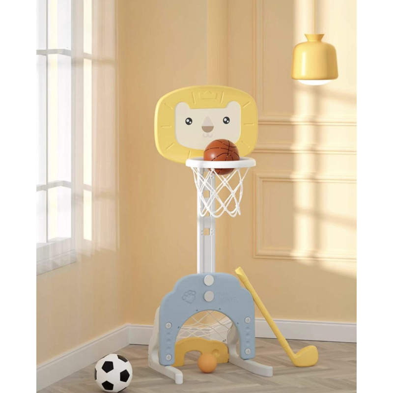 Мультифункціональний ігровий комплекс Babyhood Левенятко жовтий