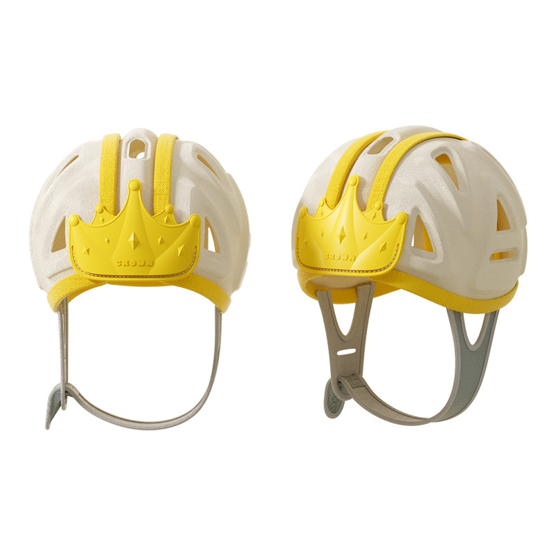 Захисний шолом Babyhood Корона жовтий