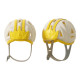 Захисний шолом Babyhood Корона жовтий