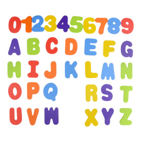 Літери та цифри Babyhood ABC для ванни